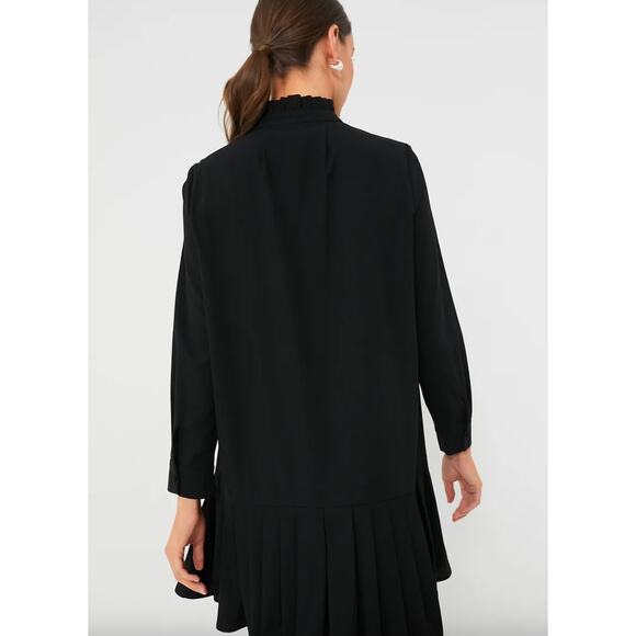 Tuckernuck  Black Crepe Tate Dress Sz S - Picture 4 of 7